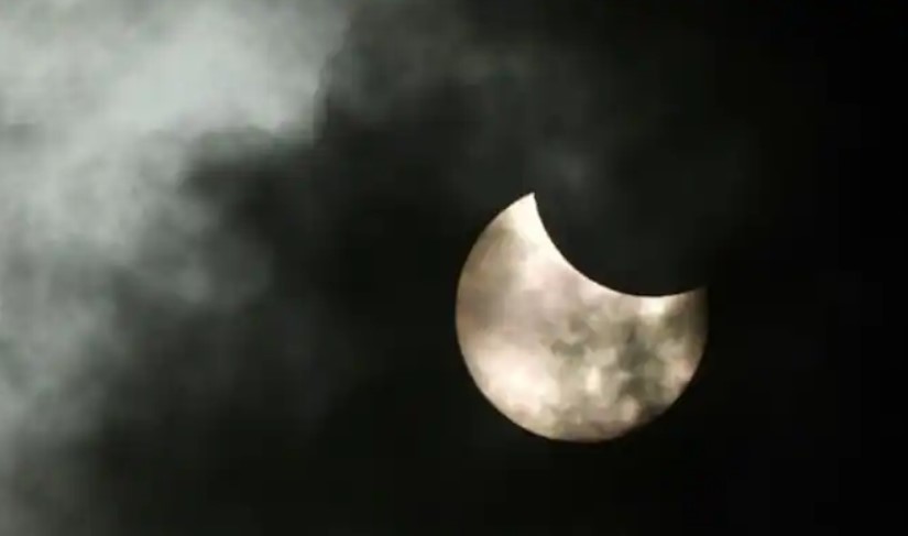 The first lunar eclipse