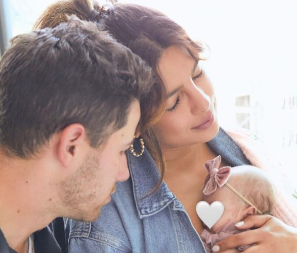 Priyanka shared the first picture of her daughter, returned home from the hospital after 100 days