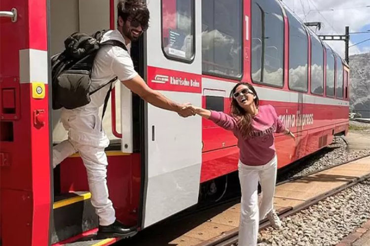 Shahid-Meera repeat the real scene filmed on Shahrukh and Kajol
