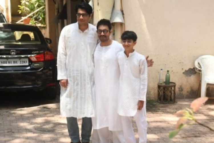 Aamir Khan celebrated Eid with family