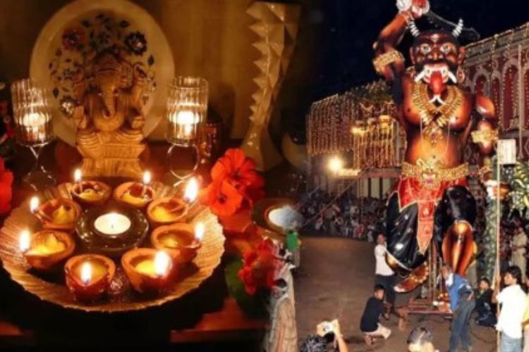 How to worship and where to light lamps on Narak Chaturdashi
