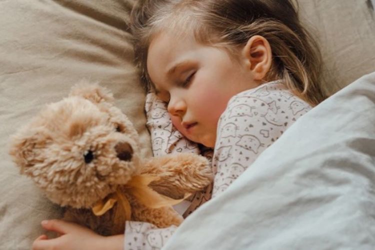 Your child will sleep soundly as soon as he goes to bed